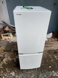 TOSHIBA(東芝)2ドア冷蔵庫GR-P15BS（W） 2019年製