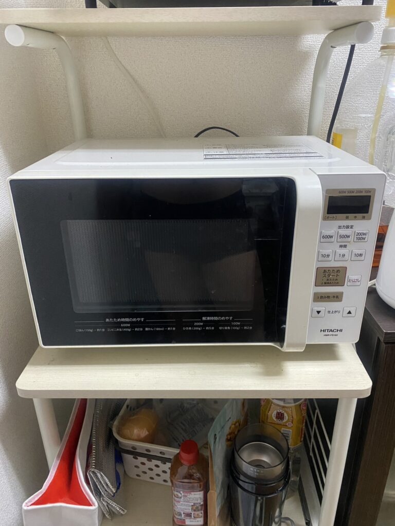 東京都板橋区にて出張買取HITACHI(日立)電子レンジHMR-FS182 2019年製