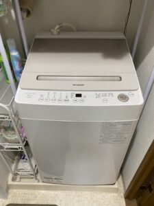 SHARP(シャープ)洗濯機(8.0kg)ES-GV8H-N 2023年製