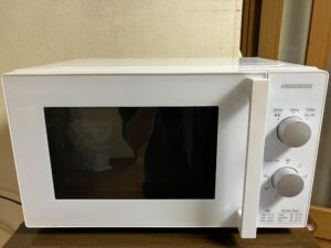 埼玉県 蕨市 電子レンジを出張買取 Yamada(ヤマダ電機)YMW-M17JW5 2022年製