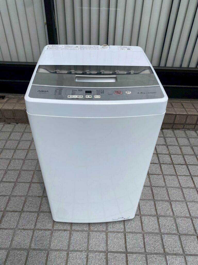 AQUA(アクア)洗濯機AQW-S45J 2021年製