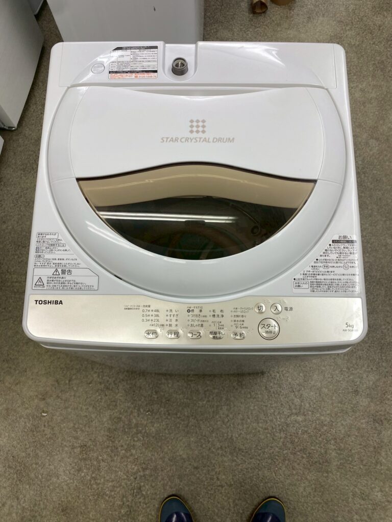 TOSHIBA(東芝)洗濯機 AW-5G8 2020年製