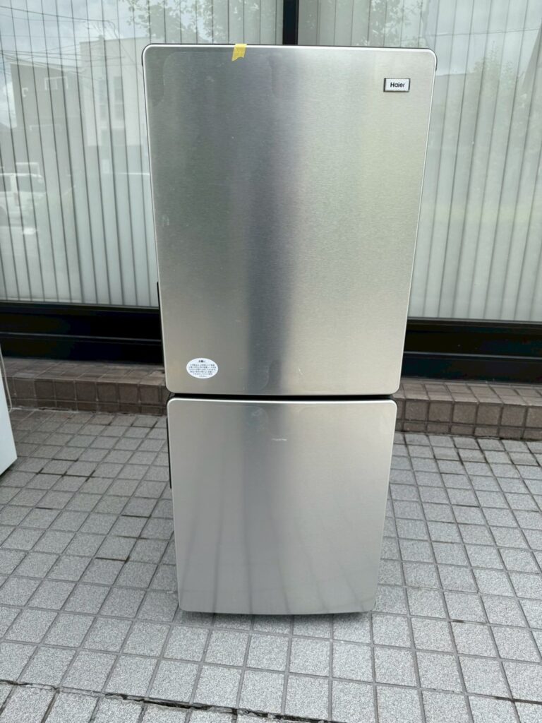 【2023年製】Haier（ハイアール）2ドア冷蔵庫 JR-XP2NF148Fを出張買取｜埼玉県蕨市