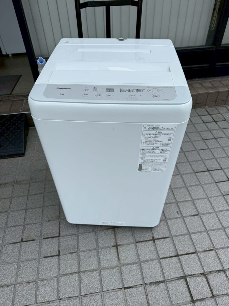 【2022年製】Panasonic（パナソニック）5.0kg洗濯機 NA-F5B1を出張買取｜埼玉県川口市