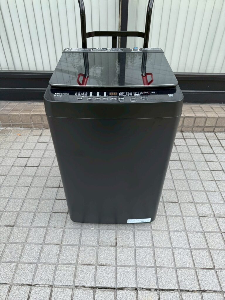 【2024年製】Hisense（ハイセンス）5.5kg洗濯機 HW-G55E2Kを出張買取｜東京都板橋区