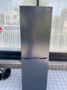 【2023年製】アイリスオーヤマ 2ドア冷蔵庫 IRSE-16A-HAを出張買取｜埼玉県蕨市