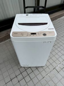 【出張買取実績】SHARP（シャープ）洗濯機 ES-GE6G-T 6.0kg(2023年製)をさいたま市で出張買取しました！