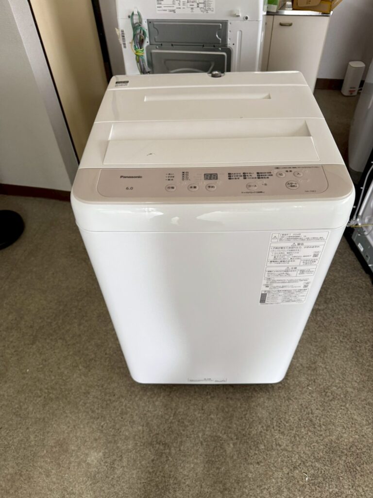 【出張買取 川口市】埼玉県川口市にてPanasonic（パナソニック）洗濯機 NA-F6B3 6.0kg(2024年製)を高価出張買取しました！