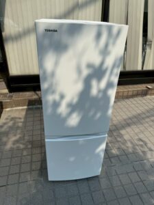 【川口市 出張買取】東芝の2ドア冷蔵庫「GR-U15BS（W）（2022年製）」を5,500円で埼玉県川口市にて出張買取しました！