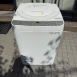 【埼玉県和光市 出張買取】SHARP 洗濯機 ES-GE6C-W（2019年製)を埼玉県和光市にて出張買取！