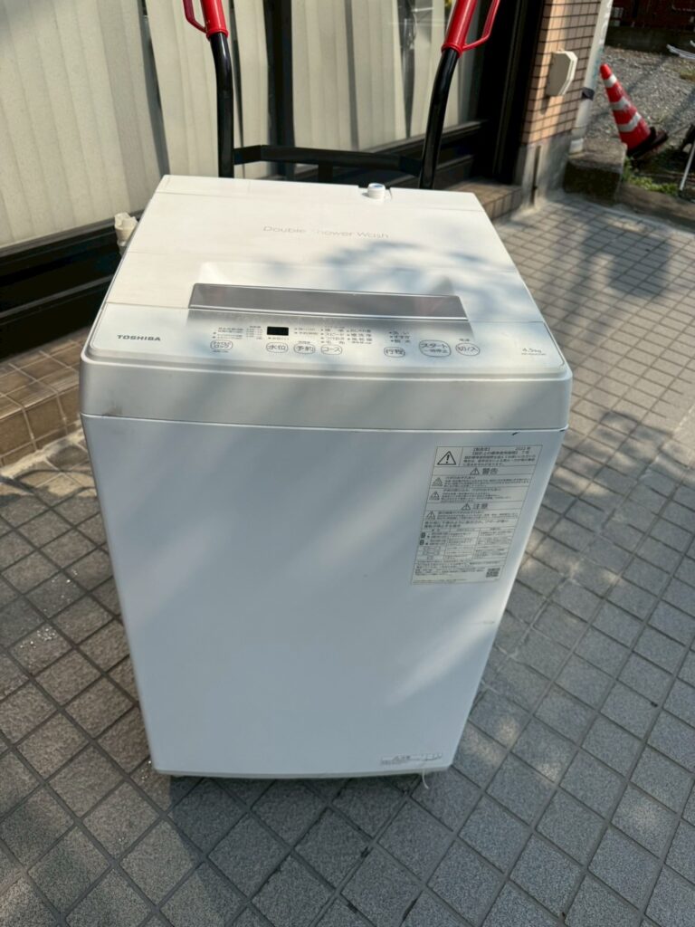 【埼玉県蕨市 出張買取】TOSHIBA製洗濯機 AW-45GA2（2022年製）を埼玉県蕨市にて出張買取！