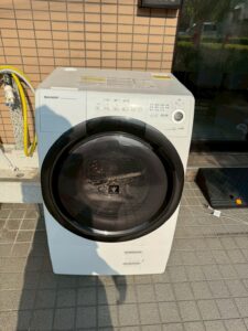【埼玉県川口市 出張買取】SHARPドラム式洗濯機 ES-S7F-WL (2021年製)を埼玉県川口市で出張買取！
