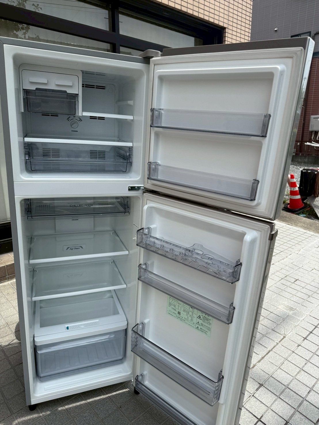 J9405 Panasonic パナソニック 2ドア冷蔵庫 NR-B250T-SS 2020年製