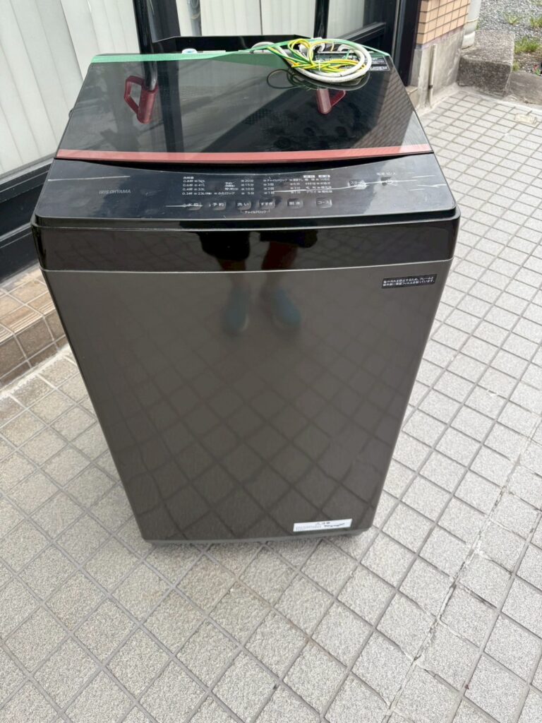 埼玉県川口市にてアイリスオーヤマ洗濯機 IAW-T605BL（2023年製・6.0kg）を出張買取いたしました