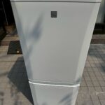 埼玉県戸田市にて三菱製2ドア冷蔵庫 MR-P15ED-KW（2019年製）を出張買取いたしました