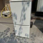 埼玉県さいたま市浦和区にてSHARP 2ドア冷蔵庫 SJ-D14E-W（2019年製）を出張買取しました