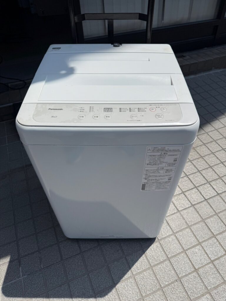 埼玉県川口市にてPanasonic洗濯機（NA-F50B14・5.0kg・2020年製）を出張買取いたしました