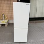 埼玉県川口市にてHisense 2ドア冷蔵庫 HR-D1701W 2021年製を出張買取