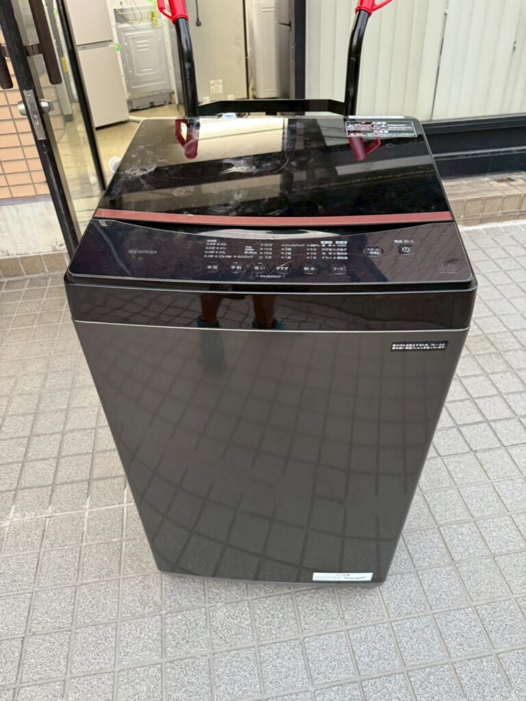 【洗濯機 買取実績】埼玉県川口市にてアイリスオーヤマ IAW-T605BL 2023年製を出張買取