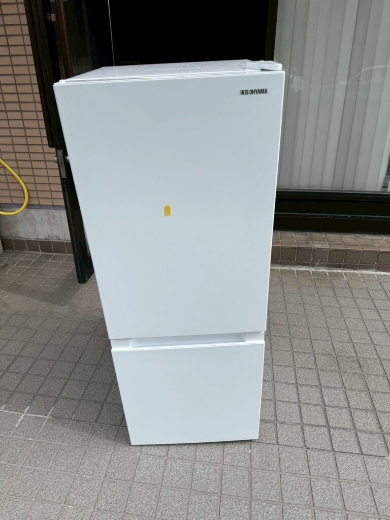 【川口市 買取実績】アイリスオーヤマ 2ドア冷蔵庫 IRSD-13A-W 2024年製を出張買取