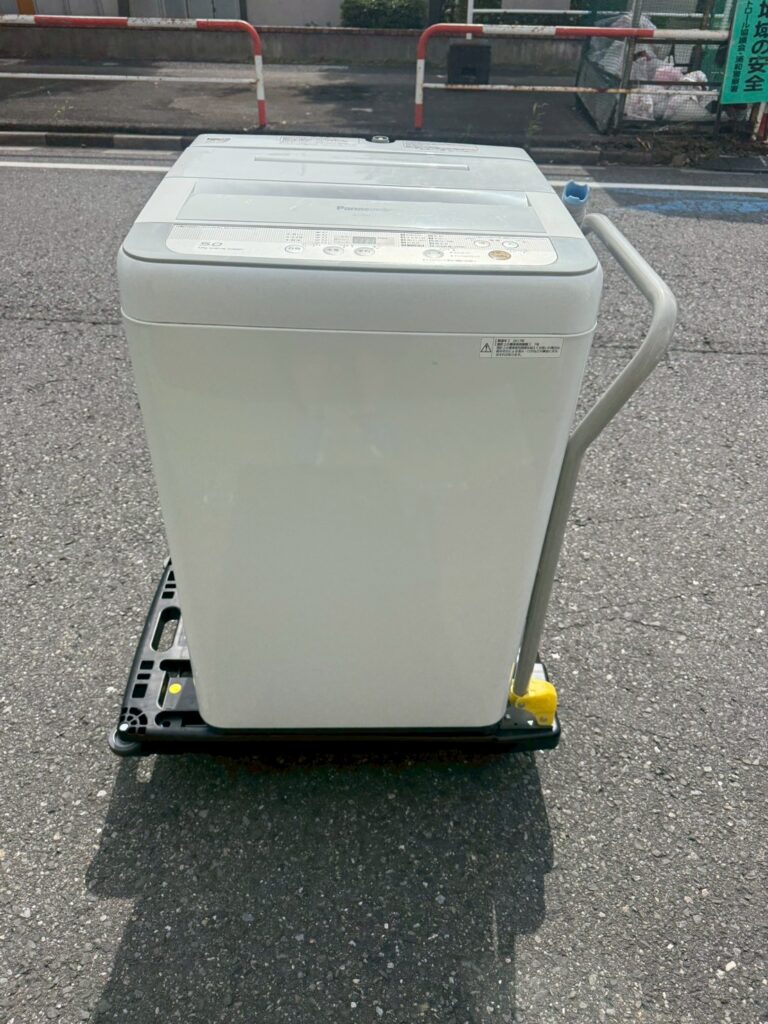 【川口市 買取実績】Panasonic 洗濯機5.0kg NA-F50B10 2017年製を出張買取