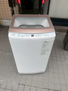 AQUA AQW-S7PBK 洗濯機 7.0kg 2024年製を埼玉県川口市にて出張買取