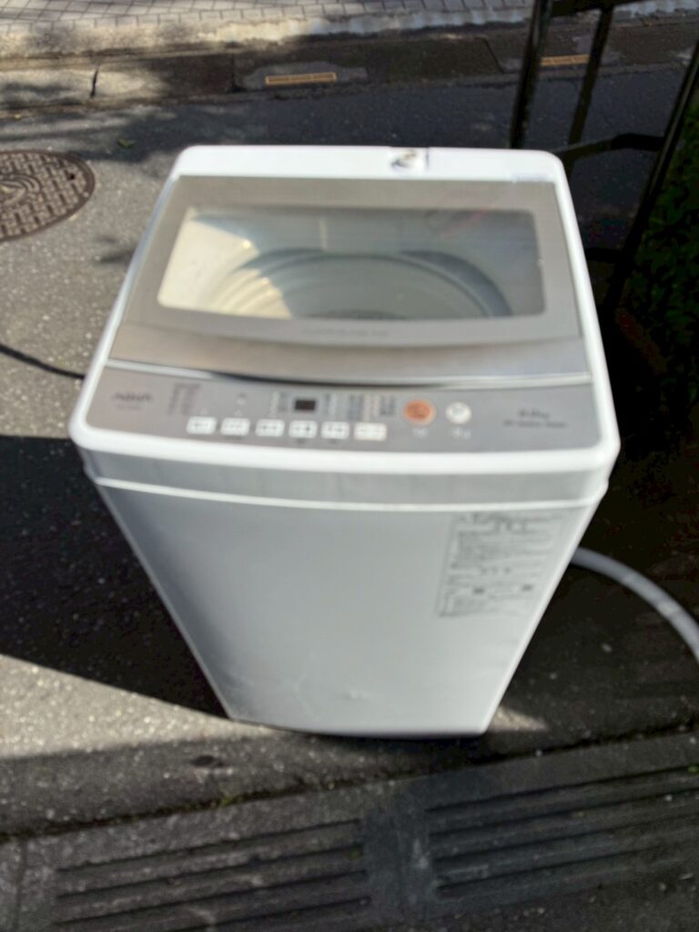 美品の洗濯機を出張買取いたしました｜AQUA AQW-S6P 2024年製 ｜埼玉県川口市 出張買取