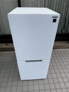 【出張買取 川口市】SHARP SJ-GD15K-W 152L・2023年製 のガラスドア冷蔵庫をを出張買取しました