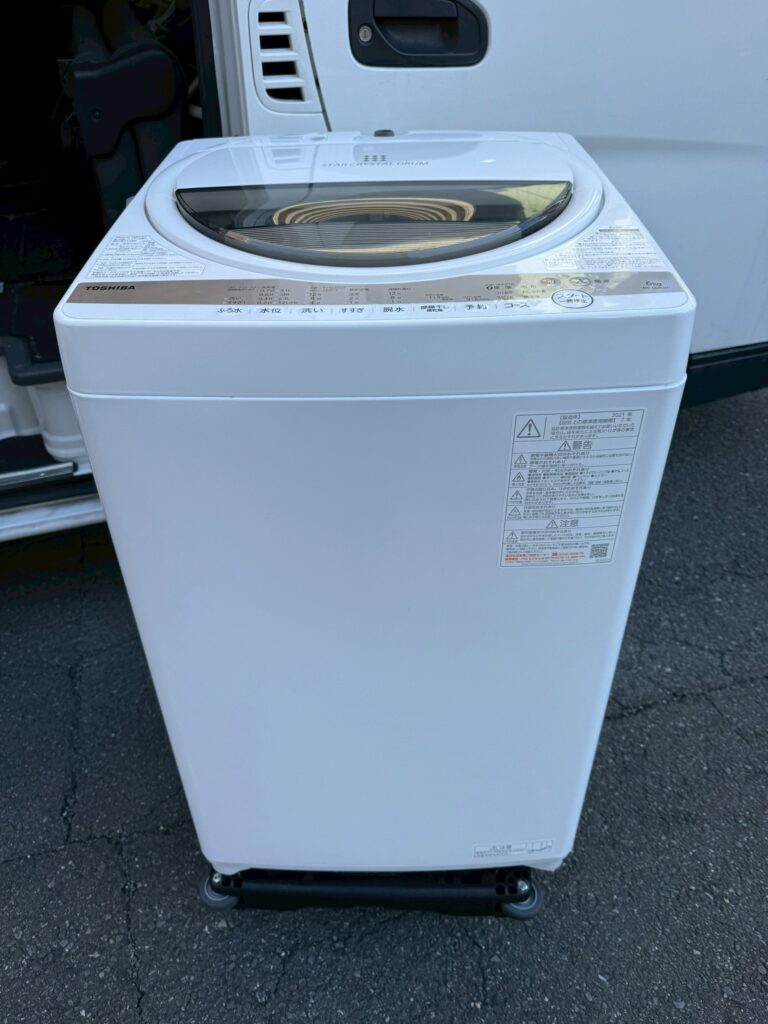 埼玉県川口市にて東芝 洗濯機AW-6G9 2021年製を出張買取