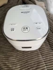 埼玉県川口市にて SHARP 炊飯器 KS-CF05B-W を出張買取いたしました
