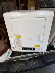 衣類乾燥機 DE-N60WV 6.0kg 2022年製を 埼玉県川口市で出張買取しました。