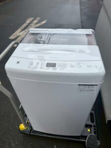 埼玉県川口市でHaier 洗濯機 JW-U55B 2023年製を出張買取｜女性の一人暮らしでも安心！