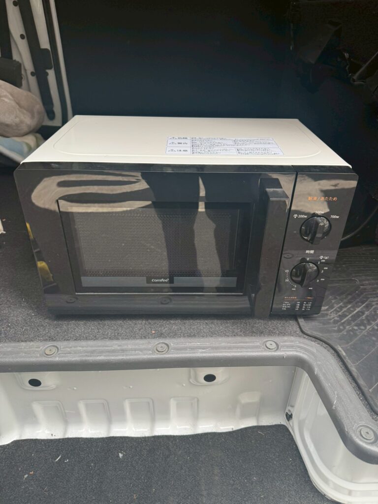 埼玉県川口市でComfee 電子レンジ CF-AM171-5 2023年製を出張買取｜繁忙期でも現地見積もり対応した安心事例
