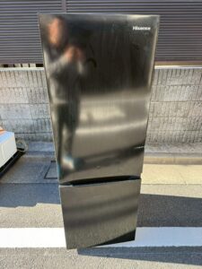 埼玉県草加市でHisense製2ドア冷蔵庫 HR-D1701B 2024年製を出張買取｜傷ありでも対応した買取事例