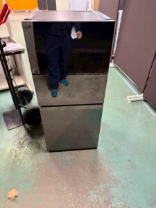 埼玉県川口市にてTWINBIRD 2ドア冷蔵庫 HR-GJ12 2024年製を出張買取｜サイズアップに伴う買い替え対応