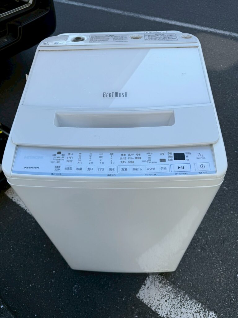 【川口市 出張買取】日立 ビートウォッシュ BW-V70G 7.0kg洗濯機（2021年製）を出張買取しました