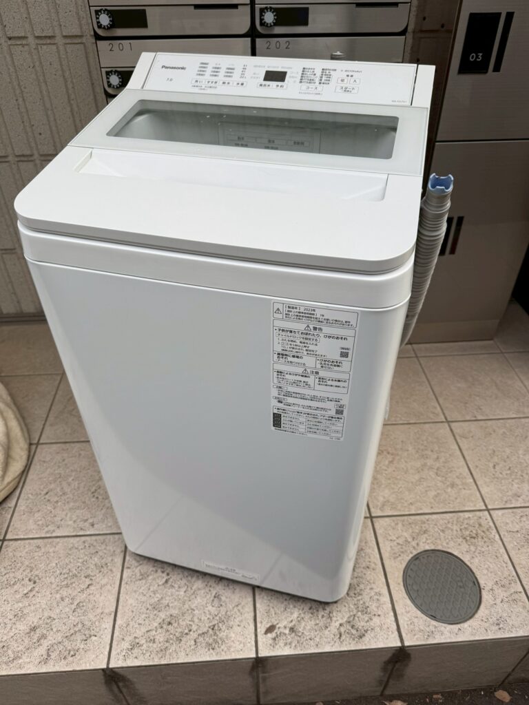 【高価買取】埼玉県川口市にてPanasonic NA-FA7H1 7.0kg 洗濯機 2023年製を出張買取しました｜価格重視でのご依頼