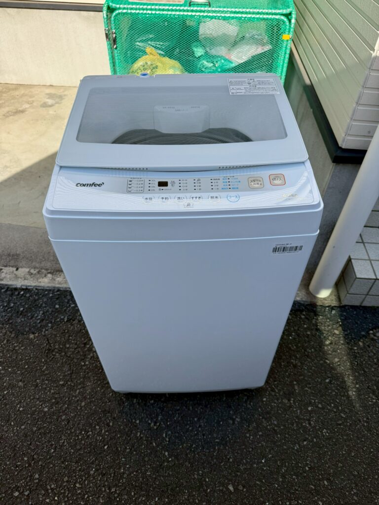 初めての出張買取利用｜埼玉県川口市にてComfee 縦型洗濯機 CAC06EW60 2023年製 を出張買取いたしました