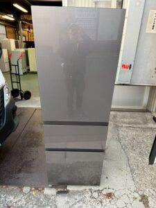 埼玉県川口市で状態の良い3ドア冷蔵庫を海外移住に伴い出張買取｜東芝 3ドア冷蔵庫 GR-U36SVL 356L 2023年製