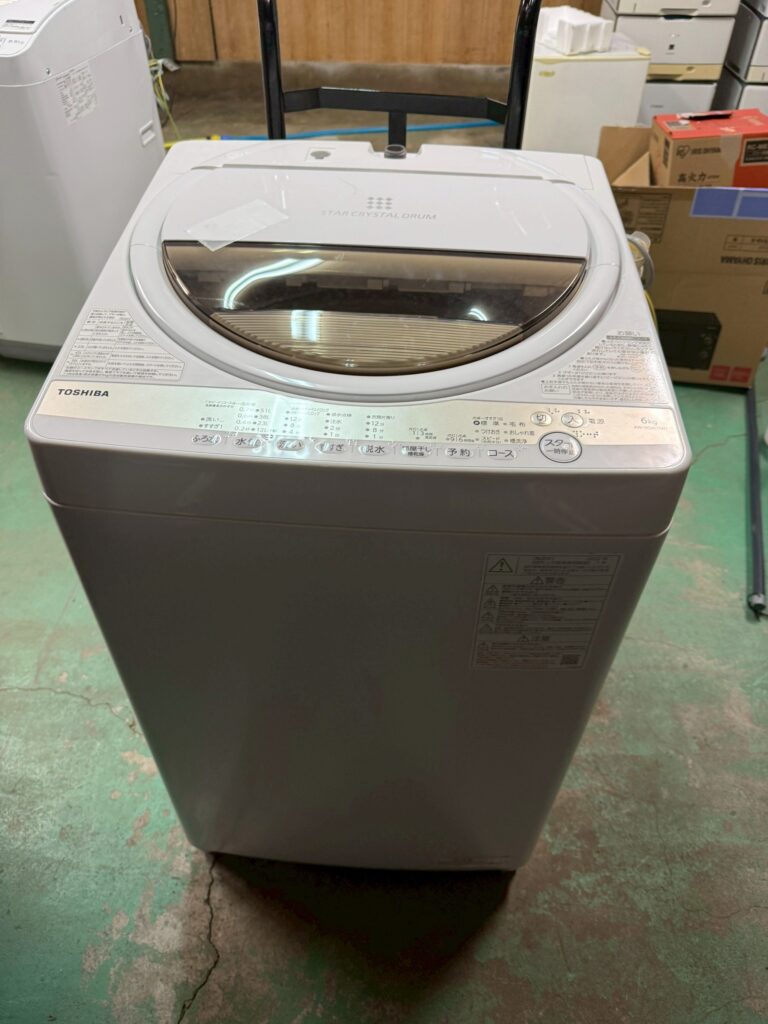 【東京都板橋区出張買取】東芝 縦型洗濯機 AW-6GM1（2022年製）を海外移住に伴い出張買取
