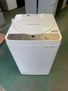 【東京都板橋区】SHARP 縦型洗濯機 ES-GE6H-N（2024年製・6.0kg）を出張買取しました