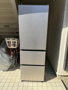 【東京都足立区】日立 3ドア冷蔵庫 R-V38RV（N）（2022年製・375L）を出張買取しました｜側面油汚れありでも買取が実現