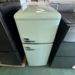 【東京都板橋区】アイリスオーヤマ レトロ冷凍冷蔵庫 PRR-122D-LG（2022年製・114L）を出張買取しました｜打痕多数でも他社より高値で買取が実現