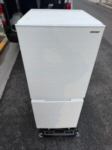 【埼玉県さいたま市】SHARP 2ドア冷凍冷蔵庫 SJ-D15G-W（2021年製・152L）出張買取｜状態良好で買取が実現