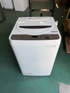 【埼玉県川口市】SHARP 全自動洗濯機・乾燥機 ES-GE6E-T（2021年製・6.0kg）出張買取｜状態良好で買取が実現