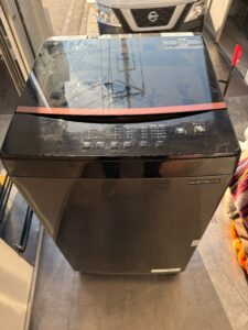 【東京都足立区】アイリスオーヤマ 全自動洗濯機・乾燥機 IAW-T605BL（2023年製・6.0kg）出張買取｜状態良好で買取が実現