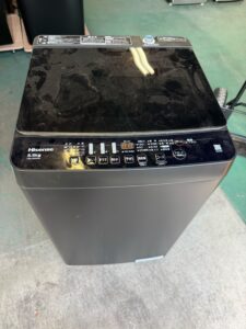 【東京都足立区】アイリスオーヤマ 全自動洗濯機・乾燥機 IAW-T605BL（2023年製・6.0kg）出張買取｜状態良好で買取が実現