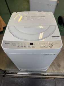 東京都中野区でSHARP洗濯機（ES-GE6J-S・2025年製・6.0kg）を出張買取しました