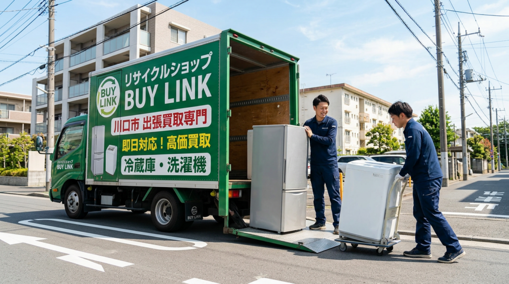 埼玉県川口市で冷蔵庫・洗濯機を高く売るなら即日対応の出張買取が正解！