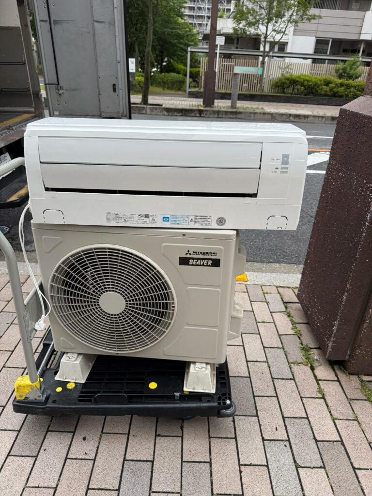 埼玉県川口市で三菱エアコン（SRK-2222T-W・2022年製）を出張買取しました｜未清掃・カビありでも標準設置・取り外し費用なしで買取が実現